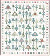 Frost and Flurry Starry Pines Quilt Kit by Sheri McCulley for Poppie Cotton
