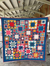 Load image into Gallery viewer, EXCLUSIVE! Americana Patriotic Picnic Quilt Kit by Lori Holt