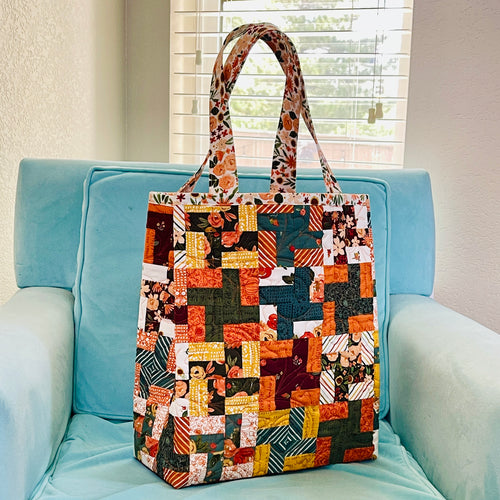 Happy Fall Days - Quilter's Big Tote by Minki Kim