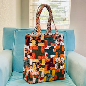 Happy Fall Days - Quilter's Big Tote by Minki Kim