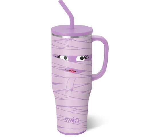 Swig Life - Boo Crew Mummy Mega Mug 40 oz by Swig Life