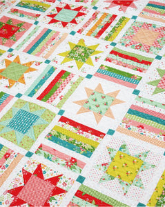 Strawberry Lemonade Getaway Quilt Kit by Sherri and Chelsi