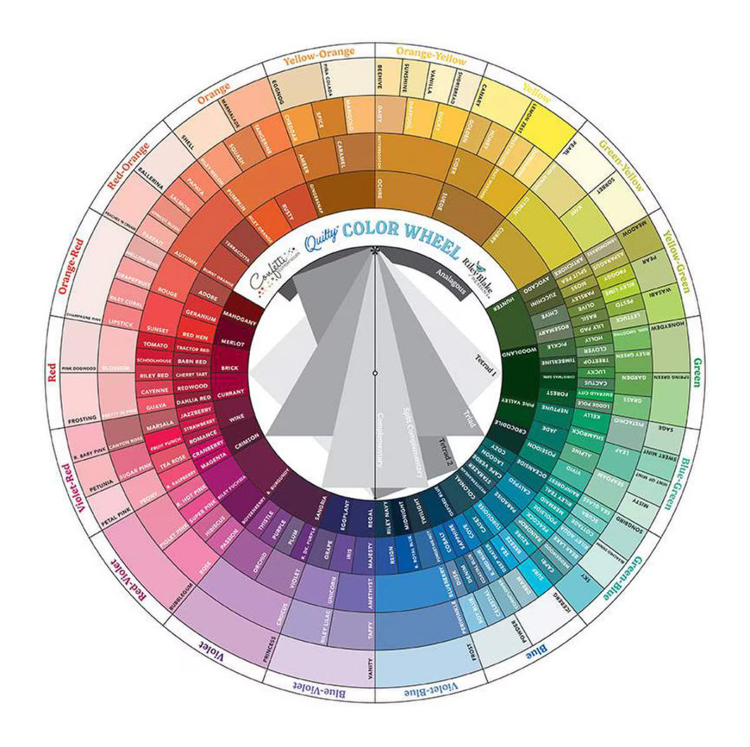 Quilty Color Wheel by Riley Blake Designs