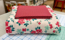 Load image into Gallery viewer, EXCLUSIVE - Double Lush Velvet Blanket Kit - Berry and Sage by Lori Holt
