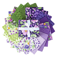 Load image into Gallery viewer, Plum Petals Fat Quarter Bundle by Diane Labombarbe