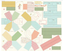 Load image into Gallery viewer, RESERVATION - Diary in Stitches Everyday Sewing Set Pouch Panel by Minki Kim