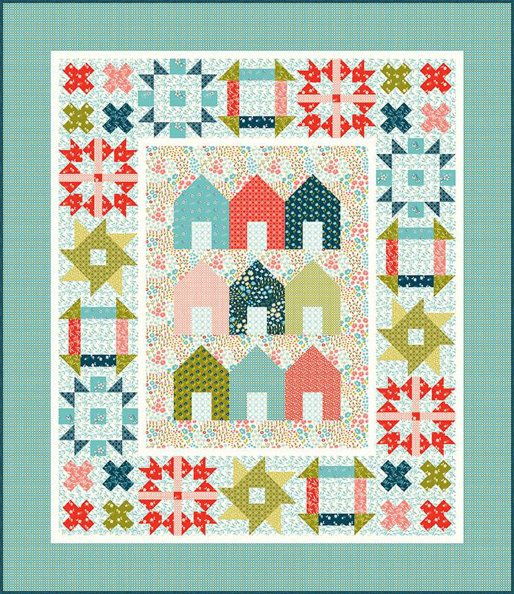 Feed My Soul To Each Their Home Boxed Quilt Kit by Sandy Gervais