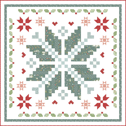 RESERVATION - Magical Winterland Winter Magic Quilt Kit by Lisa Audit