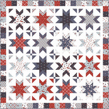 Load image into Gallery viewer, RESERVATION - Stars and Stripes Forever Sparklers Boxed Quilt Kit by Wendy Sheppard