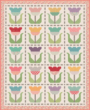 Load image into Gallery viewer, RESERVATION - Stitched Tulips Boxed Quilt Kit by Lori Holt