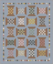 Load image into Gallery viewer, RESERVATION - Honey Locust Checkered Spools Boxed Quilt Kit by Amber Johnson