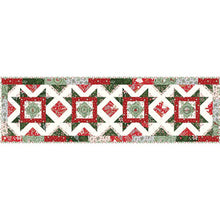 Load image into Gallery viewer, RESERVATION - Mistletoe and Holly A Little Christmas Boxed Runner Kit by Beverly McCullough