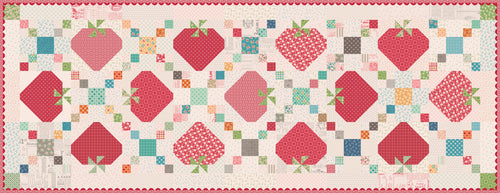 RESERVATION - Farmer's Daughter Sweet Strawberry Patch Runner Kit by Lori Holt