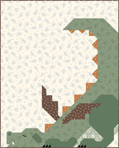 RESERVATION - Faraway Kingdom Dragon Dreams Boxed Quilt Kit by Natalia Juan Abello