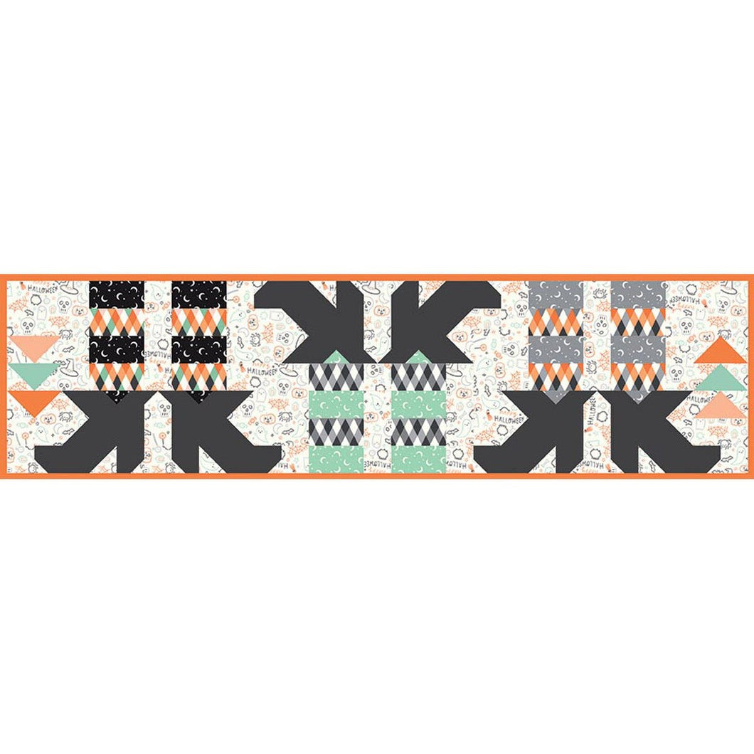 RESERVATION - Frank and Friends Witches Feet Table Runner Boxed Kit by My Mind's Eye
