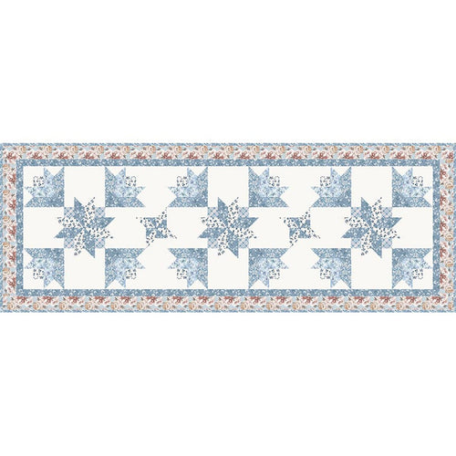 RESERVATION - Daybreak on the Prairie Daybreak Runner (Blue) Boxed Kit by Modern Prairie