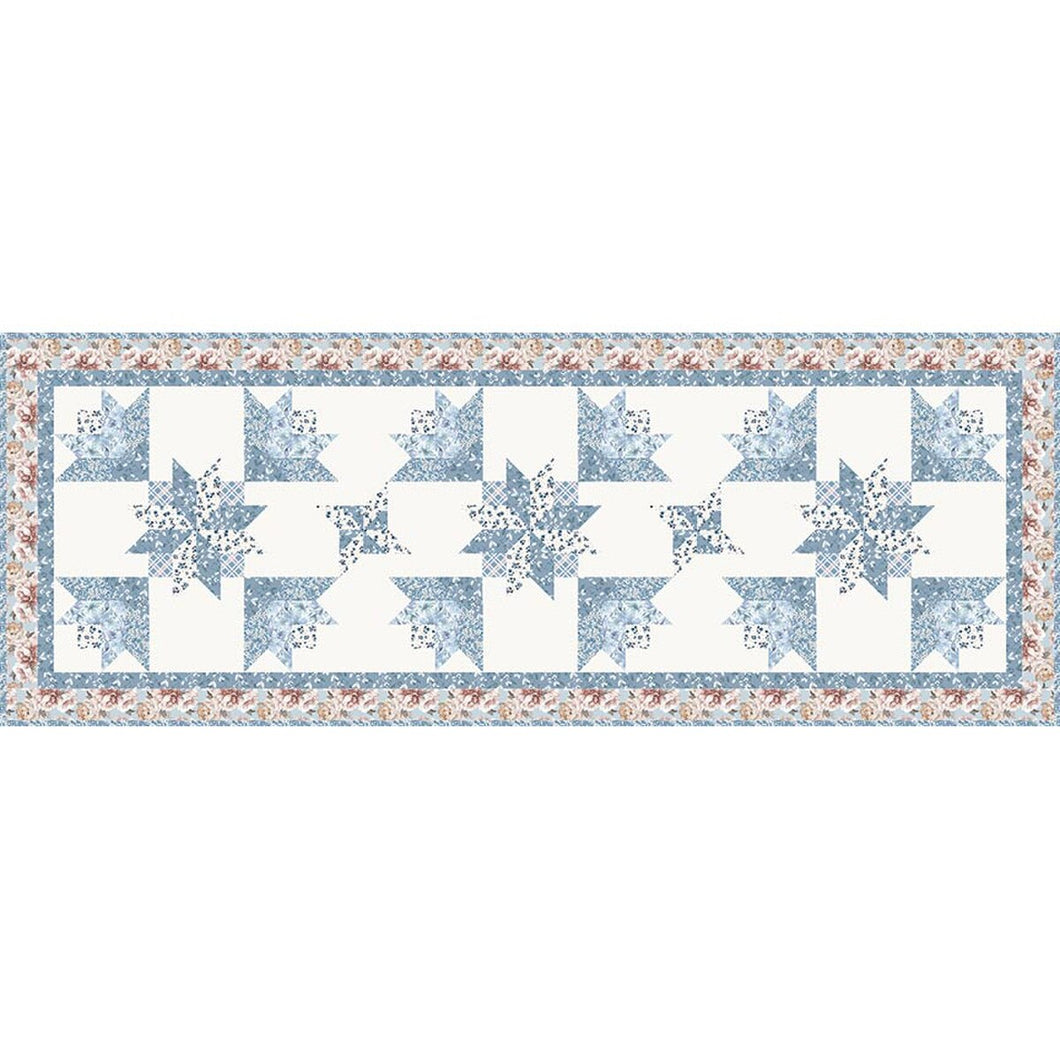 RESERVATION - Daybreak on the Prairie Daybreak Runner (Blue) Boxed Kit by Modern Prairie