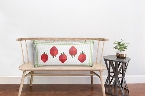 Bench Pillow - Berry Sweet by Fran Gullick