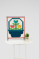 Tabletop Banner - Brimming Baskets by Heather Peterson