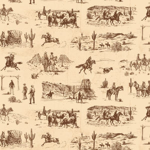 John Wayne American West Main Tan by The RBD Designers