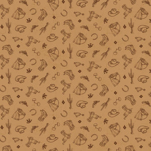 John Wayne American West Icons Tan by The RBD Designers