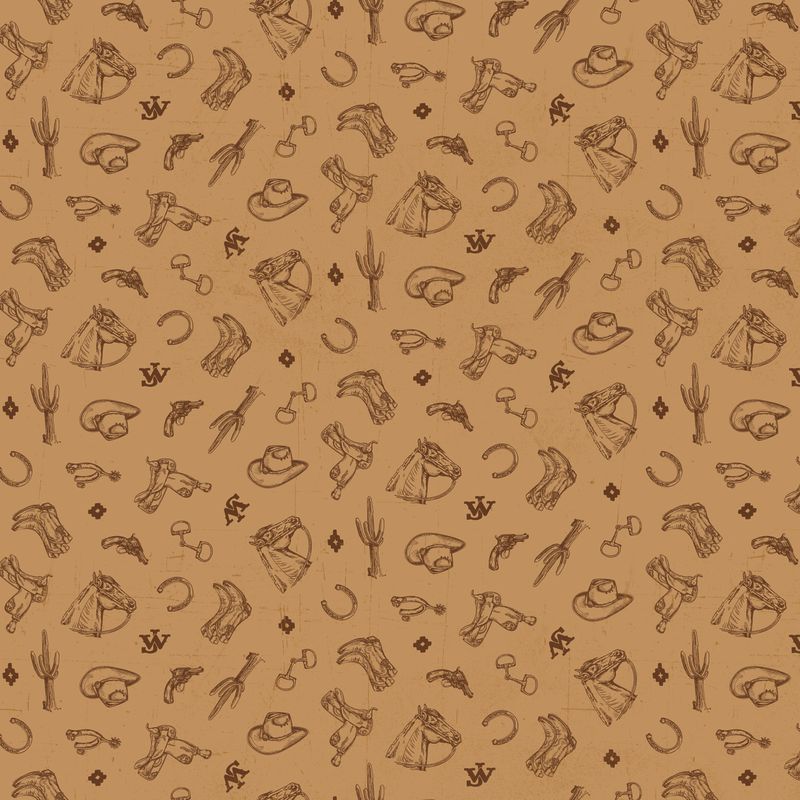 John Wayne American West Icons Tan by The RBD Designers