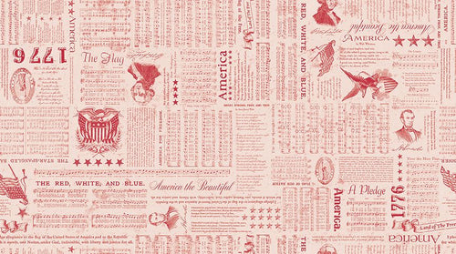 Americana Wide Back Liberty Red by Lori Holt