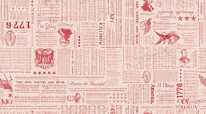 Americana Wide Back Liberty Red by Lori Holt