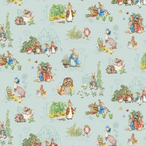 Peter Rabbit and Friends Characters Blue by Beatrix Potter