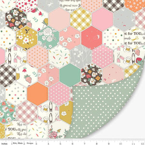 EXCLUSIVE - Double Lush Velvet Blanket Kit - BloomBerry Hexies by Minki Kim