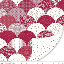 Load image into Gallery viewer, EXCLUSIVE - Double Lush Velvet Blanket Kit - Red Delicious Scallops by The RBD Designers