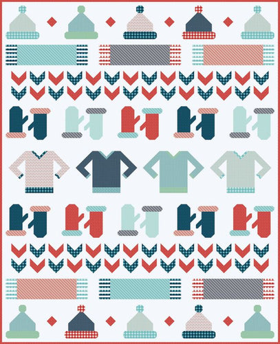 RESERVATION - A Perfect Winter Sweater Season Quilt Kit by Lori Whitlock
