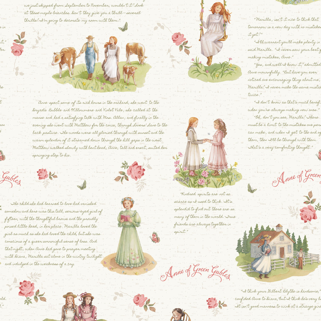 Anne of Green Gables Main Cream by The RBD Designers