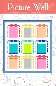 Picture Wall Quilt Pattern by Wendy Sheppard
