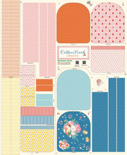 Load image into Gallery viewer, RESERVATION - Cotton Nook Backpack Panel by Minki Kim