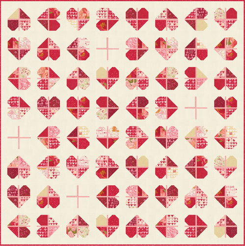 RESERVATION - Darling Peony Additional Love (White Version) Quilt Kit by Robin Pickens