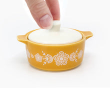 Load image into Gallery viewer, Pyrex-Inspired Mini Trinket Box - Butterfly Gold by Twinkltoast