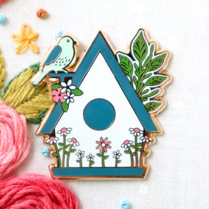 Needle Minder - Birdhouse by Flamingo Toes