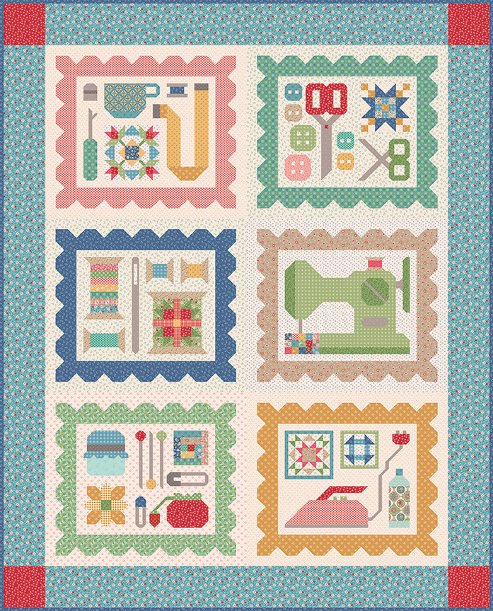 RESERVATION - Mercantile Quilt Seeds Block of the Month by Lori Holt