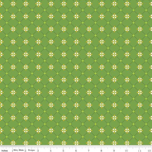 Autumn Afternoon - Crosshatch Green by Heather Peterson