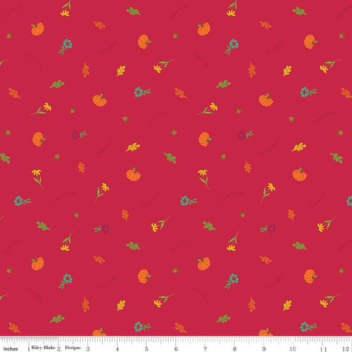 Autumn Afternoon - Fall Toss Berry by Heather Peterson