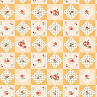 Farmhouse Fancy Farm Quilts Yellow by Elea Lutz for Poppie Cotton