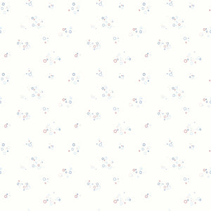 Yacht Club Bubbles White by Amanda Niederhauser