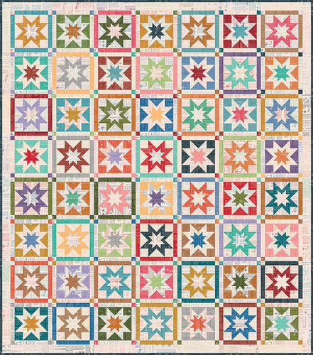 RESERVATION - TYPE/ography Vice Versa Quilt Kit by Lori Holt