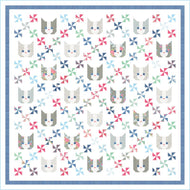A Cat Named Stitch Kittens Quilt Kit by Camille Roskelley