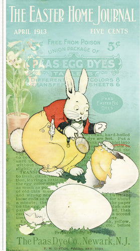 RESERVATION - Egg Hunt The Easter Home Journal Main Panel by J. Wecker Frisch