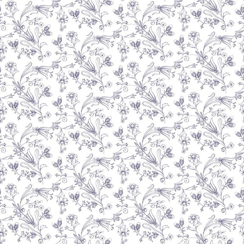 COMING SOON - Sew America Flower Vines White by J. Wecker Frisch