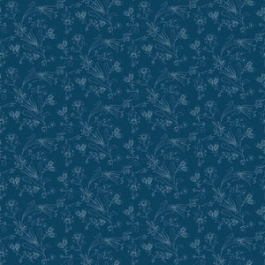 COMING SOON - Sew America Flower Vines Blue by J. Wecker Frisch