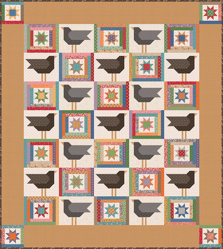 RESERVATION - Crows in the Corn Quilt Kit by Lori Holt