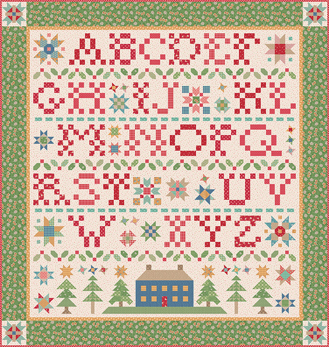 Custom listing Alaskan Sampler shops & unfinished christmas quilt